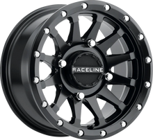 RACELINE WHEELS Wheel - Trophy - Simulated Beadlock - Front/Rear - Black - 14x7 - 4/156 - 6+1 (+38 mm) A95B-47056+38
