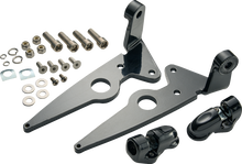 CIRO Highway Peg Mounts - Driver - Black - Indian 66201