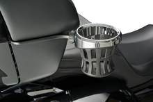 CIRO Passenger Drink Holder Mount - Chrome/Black 56121