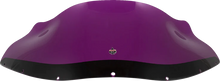KLOCK WERKS Kolor Flare™ Windshield - 9" - Purple - FXRP KWW-02-0617