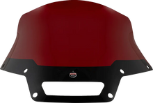 KLOCK WERKS Kolor Flare™ Sport Windshield - 8" - Red - FXLRST KWW-02-0629