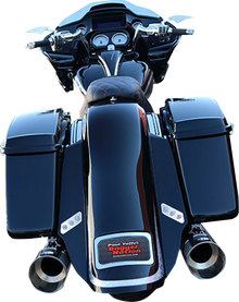 PAUL YAFFE BAGGER NATION Taillight Kit - Chrome PYO:TSLP-C