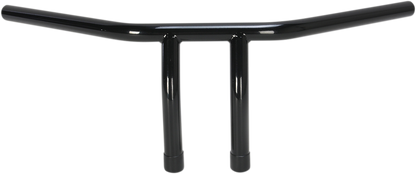 EMGO 1" T-Bar Handlebar - 6" - Dimpled - Black 07-93421B