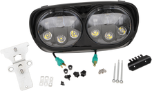 HEADWINDS 5.75" Headlight Assembly - '99-'13 FLTR - Black 8-9552-02BA