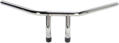 EMGO 1" T-Bar Handlebar - 8" - Dimpled - Chrome 07-93422