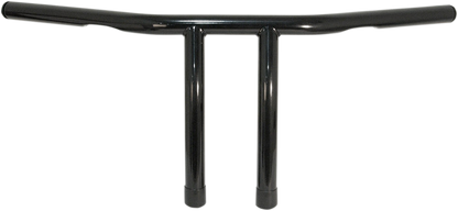 EMGO 1" T-Bar Handlebar - 8" - Dimpled - Black 07-93422B