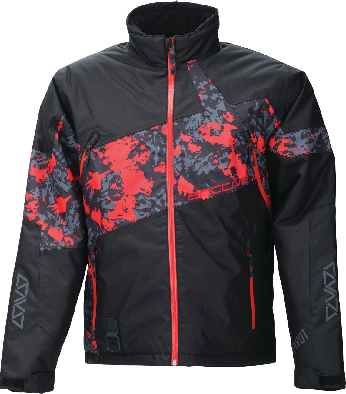 ARCTIVA Pivot 7 Insulated Jacket - Camo Black/Red - Medium 3120-2133