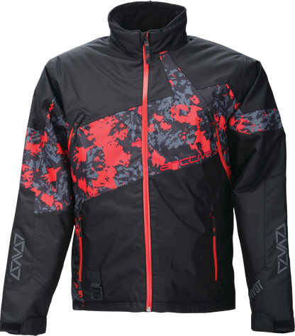 ARCTIVA Pivot 7 Insulated Jacket - Camo Black/Red - Small 3120-2132