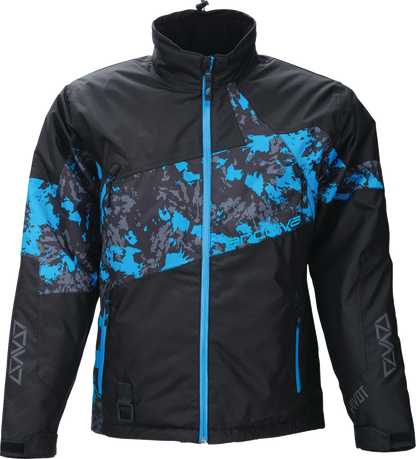 ARCTIVA Pivot 7 Insulated Jacket - Camo Black/Blue - XL 3120-2141