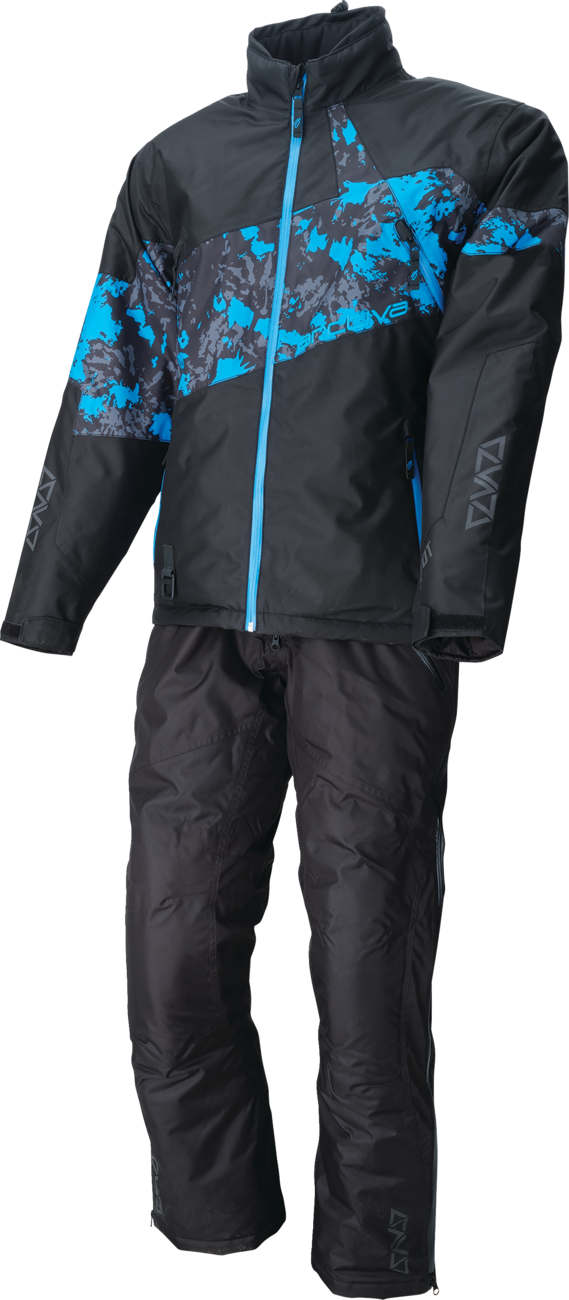 ARCTIVA Pivot 7 Insulated Jacket - Camo Black/Blue - Medium 3120-2139
