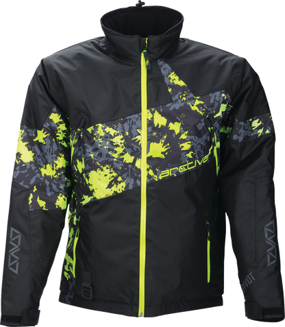 ARCTIVA Pivot 7 Insulated Jacket - Camo Black/Hi-Vis - Large 3120-2146