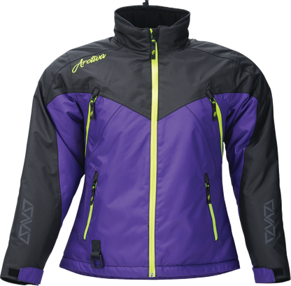 ARCTIVA Women's Pivot 7 Insulated Jacket - Black/Purple - 2XL 3121-0838