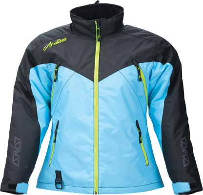 ARCTIVA Women's Pivot 7 Insulated Jacket - Black/Light Blue - Small 3121-0840