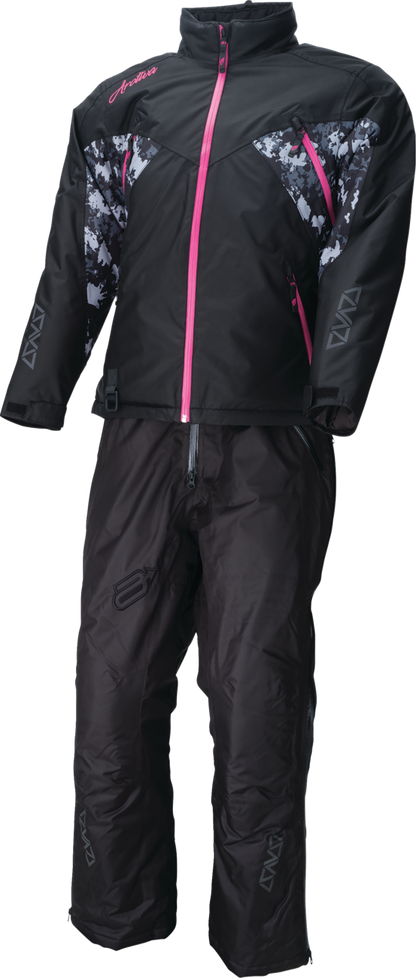ARCTIVA Women's Pivot 7 Insulated Jacket - Black/Camo Gray/Pink - Medium 3121-0848