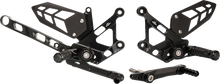 GILLES TOOLING MUE2 Rearset - Black - Yamaha MUE2-Y02-B