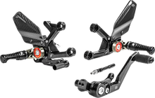 GILLES TOOLING MUE2 Rearset - Black - Honda MUE2-H02-B