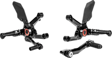 GILLES TOOLING MUE2 Rearset - Black - Triumph MUE2-T01-B