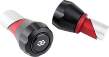 GILLES TOOLING Front Axle Protector - Black/Red - Yamaha GTA-F-Y02-BR