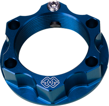 GILLES TOOLING Top Yoke Nut - ACMA - Blue ACMA-28-10-BL