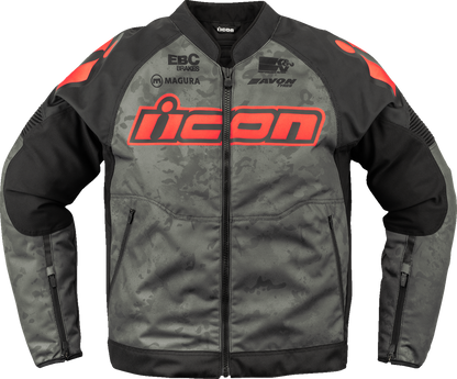ICON Overlord3™ Magnacross Jacket - Gray Camo - 2XL 2820-6716