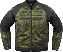 ICON Overlord3™ Magnacross Jacket - Green Camo - XL 2820-6721