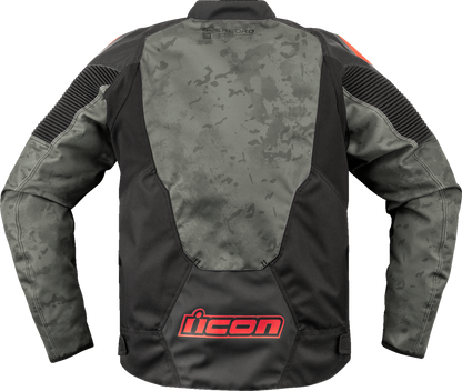 ICON Overlord3™ Magnacross Jacket - Gray Camo - Large 2820-6714