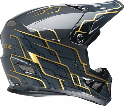 Z1R Rise 2.0 Helmet - Hyacinth - Black/Gold - XL 0110-8629