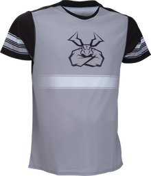 MOOSE OFFROAD Mountain Bike Short-Sleeve Jersey - Black/Gray - Large 5020-0259