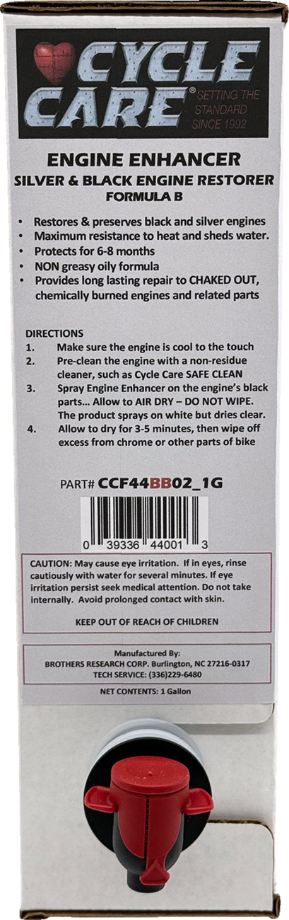 CYCLE CARE FORMULAS Formula B Engine Enhancer - Bag in Box - 1 U.S. gal. CCF44BB02_1G