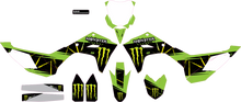 D'COR VISUALS Graphic Kit - Monster Energy - Slash - Kawasaki - KX 250/450 20-20-137