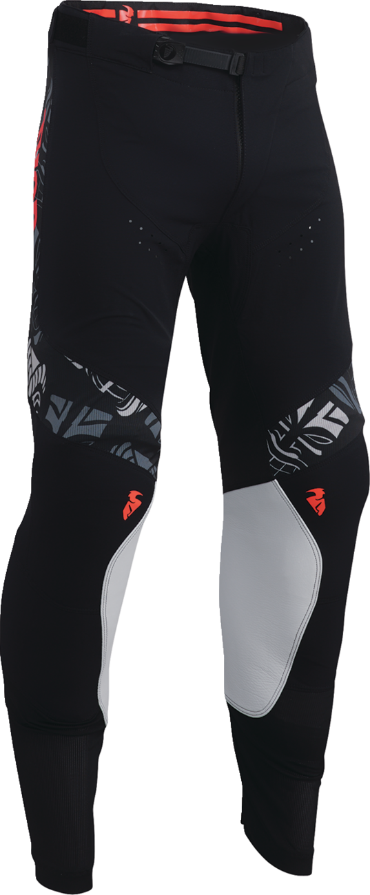 THOR Prime Aloha Pants - Black/Gray - US 33 2901-11386