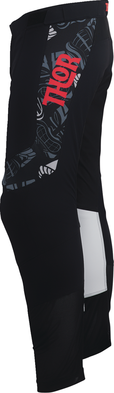THOR Prime Aloha Pants - Black/Gray - US 33 2901-11386