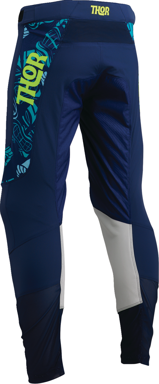THOR Prime Aloha Pants - Navy/Aqua - US 36 2901-11398