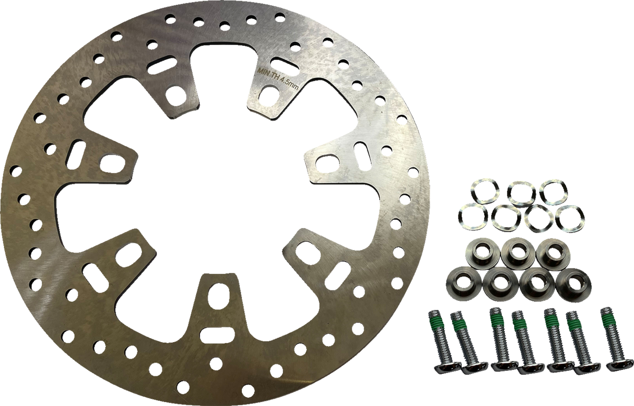 DRAG SPECIALTIES Rotor - 11-13/16" - Front B06-0207AS