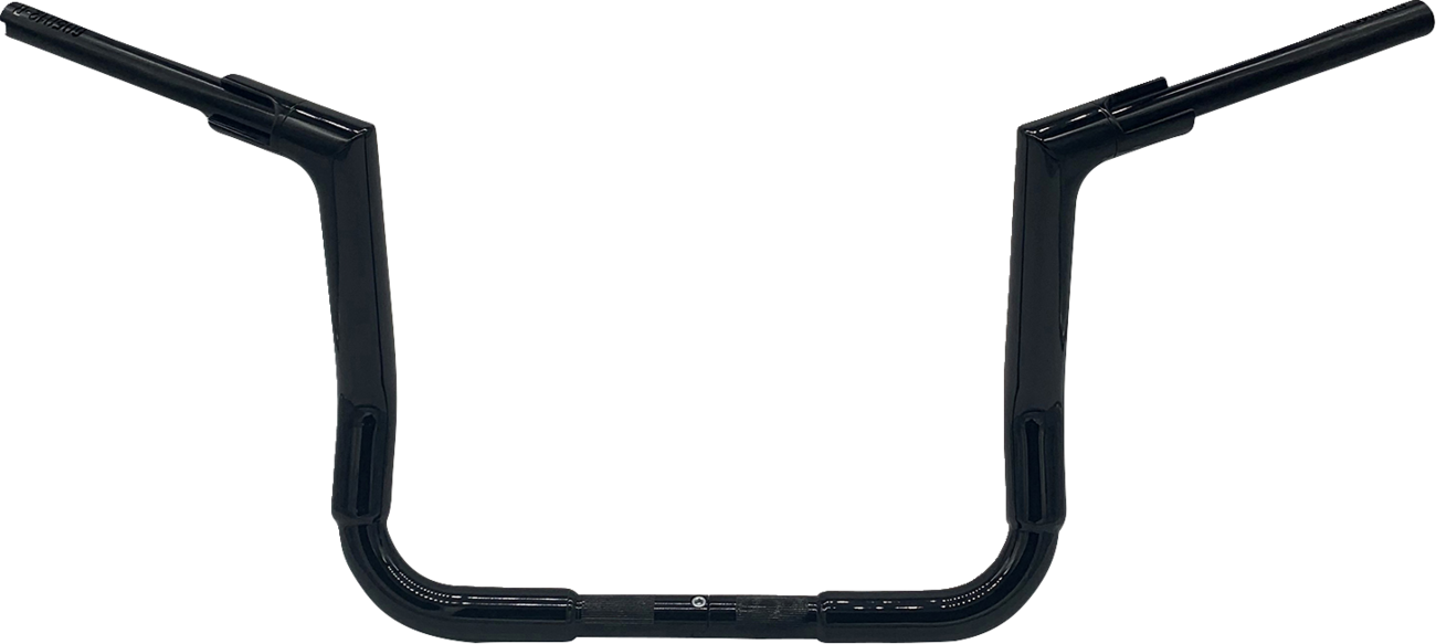 FAT BAGGERS INC. 1-1/2" EZ Install Flat Top Handlebar - 12" - Black 645012-B
