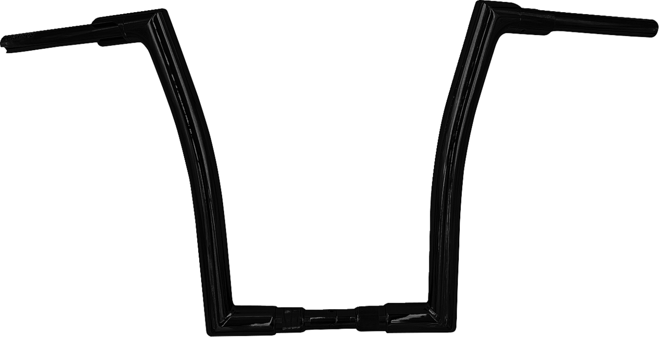 FAT BAGGERS INC. 1-1/2" EZ Install Flat Top Handlebar - 16" - Black 648016-B
