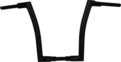 FAT BAGGERS INC. 1-1/2" EZ Install Flat Top Handlebar - 16" - Black 648016-B