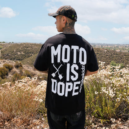 Moto Is Dope Tee Black Lg