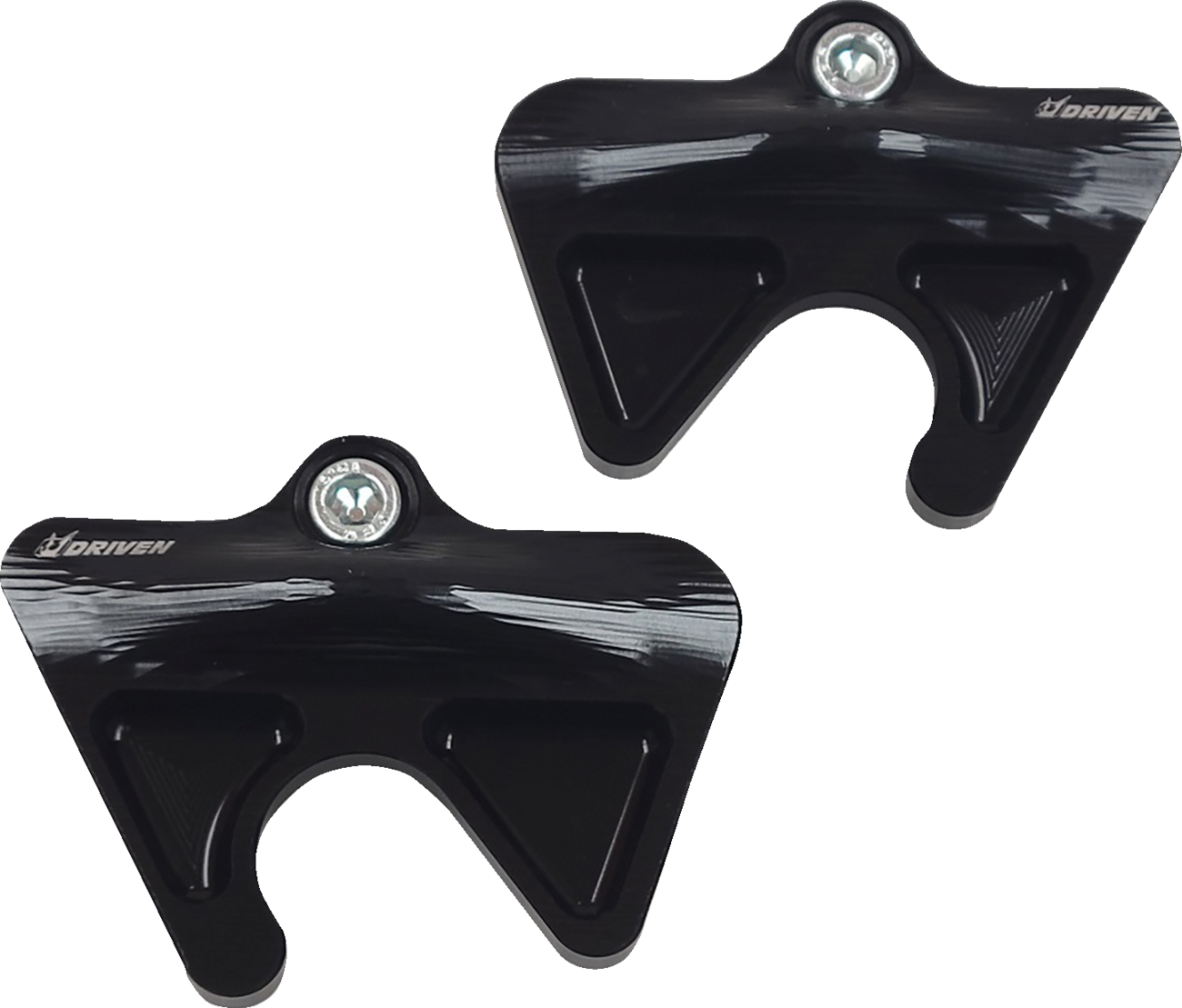DRIVEN RACING GP Lifters For Spooled Bikes - 6 mm - Black Anodized - Aprilia/Triumph/Yamaha DRPGPLS-6-BK