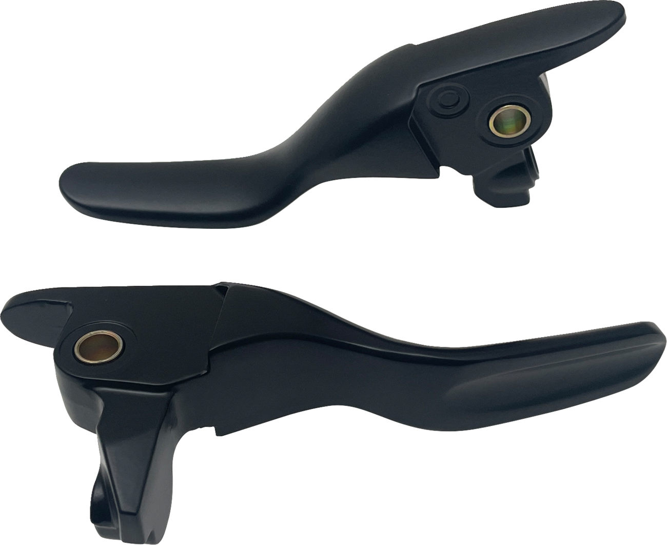 DRAG SPECIALTIES Short Lever Set - Black H07-0595SMB