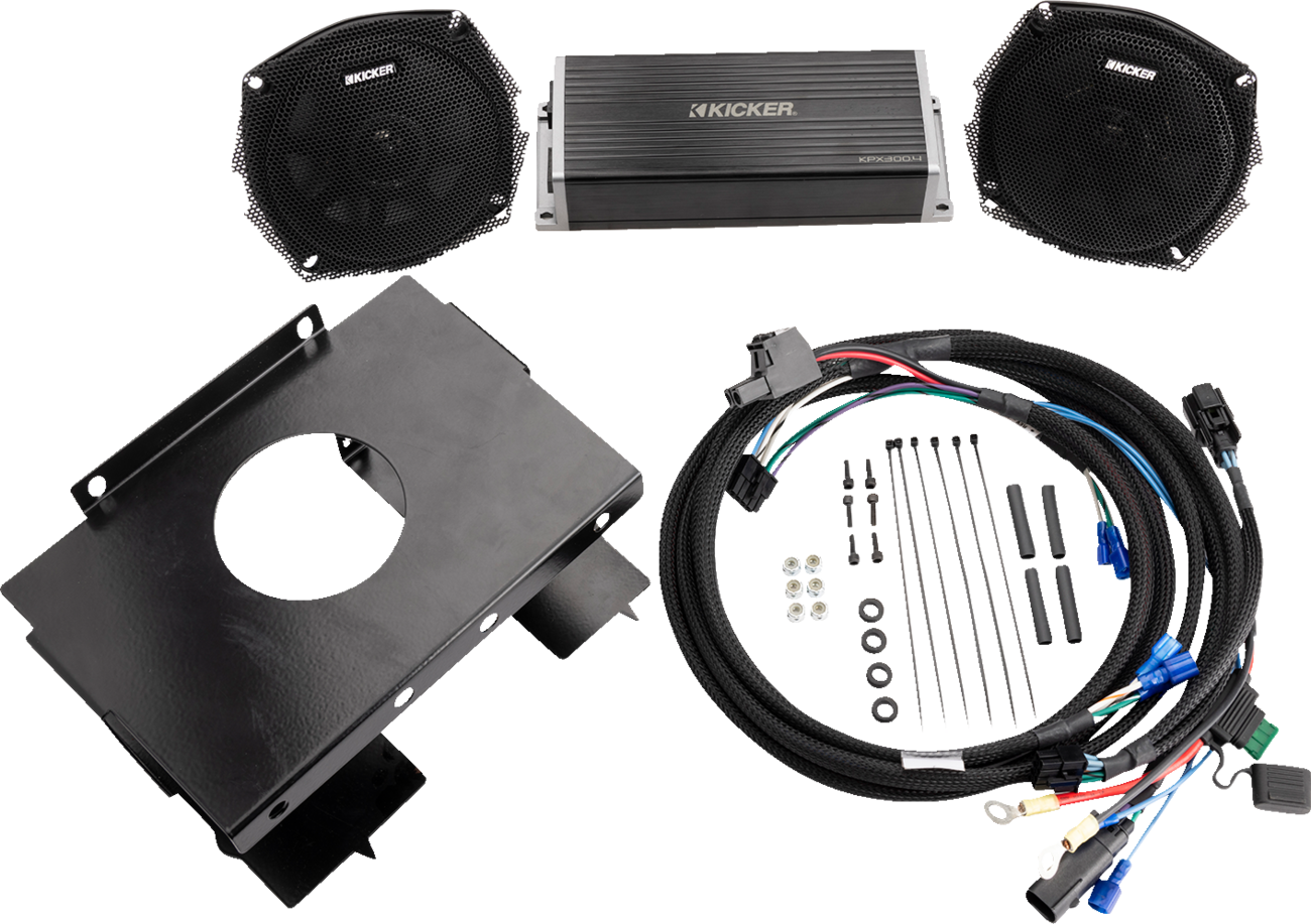 KICKER Speaker/Amplifier Kit - Street Glide 50HDS962