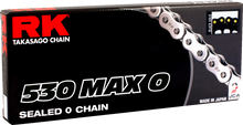 RK 530 Max O - Drive Chain - 150 Links - Black/Gold 530MAXO-150-BG