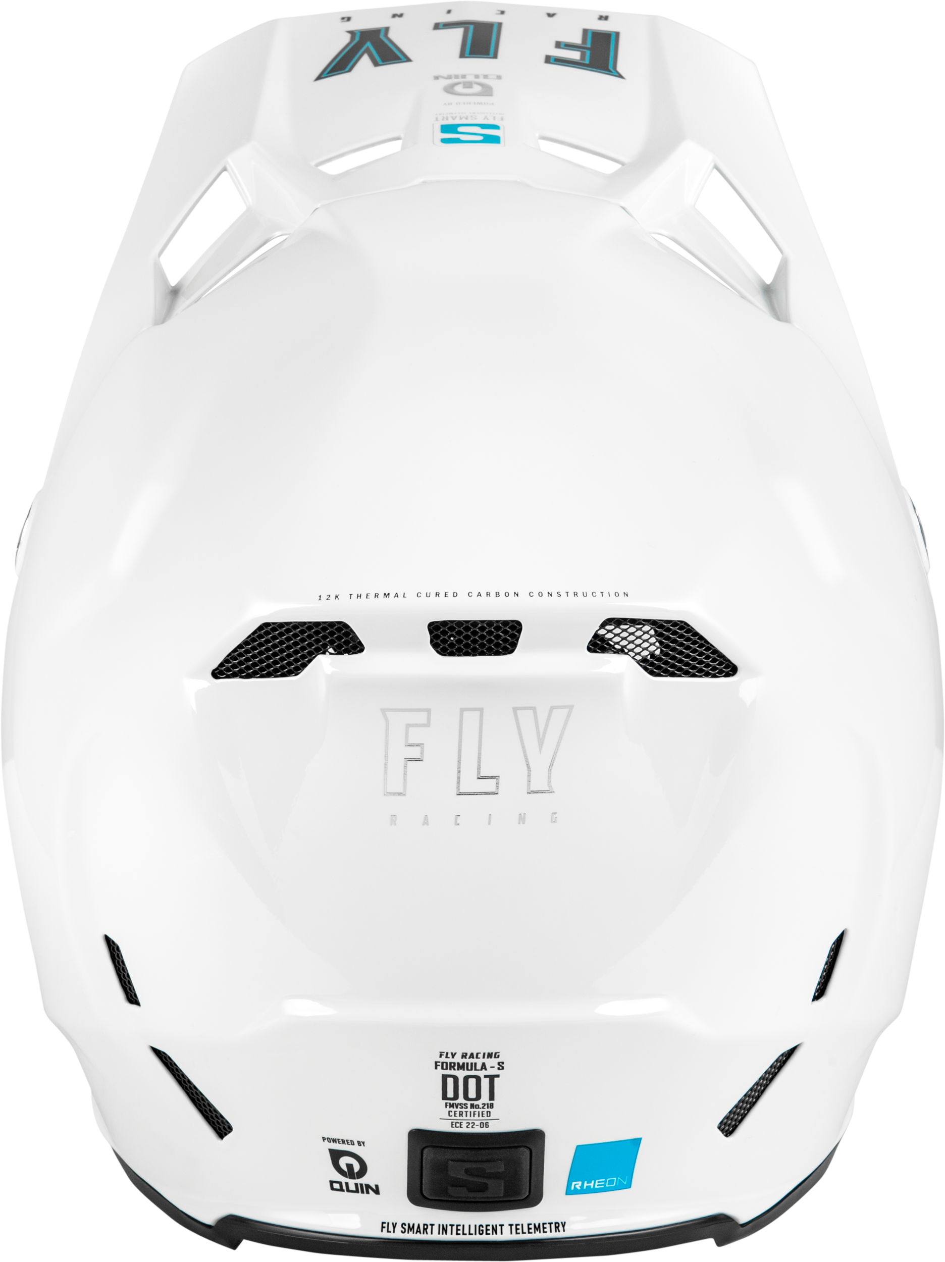 Formula S Carbon Solid Helmet White Xl