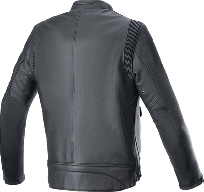 ALPINESTARS Dyno Leather Jacket - Black/Black - Large 3103924-1100-L