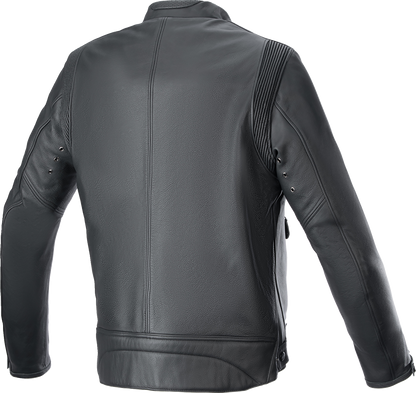 ALPINESTARS Dyno Leather Jacket - Black/Ruby Red/Ecru - XL 3103924-1316-XL