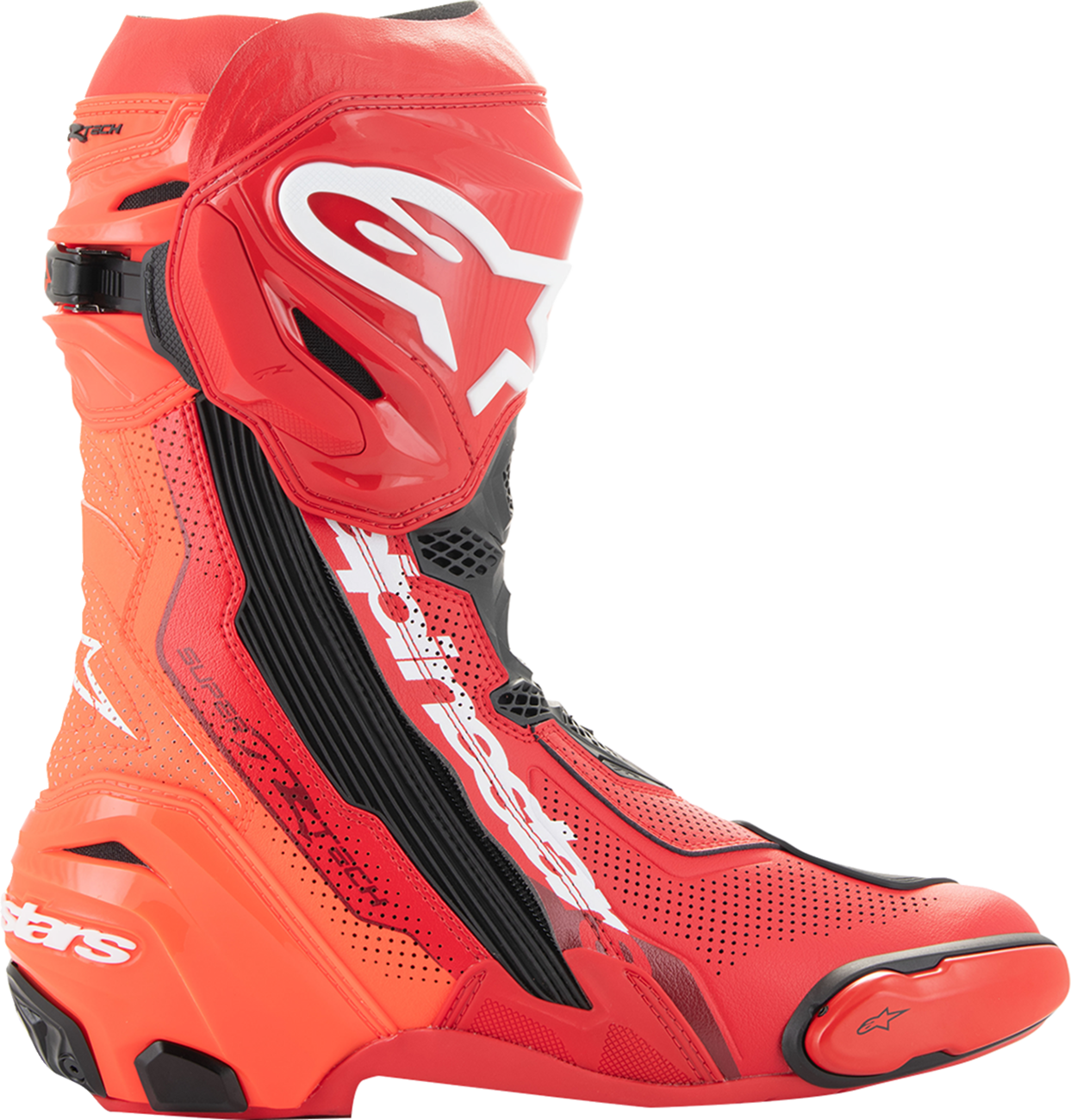 ALPINESTARS Supertech R Vented Boots - Red - US 9.5 / EU 44 2220121-3029-44
