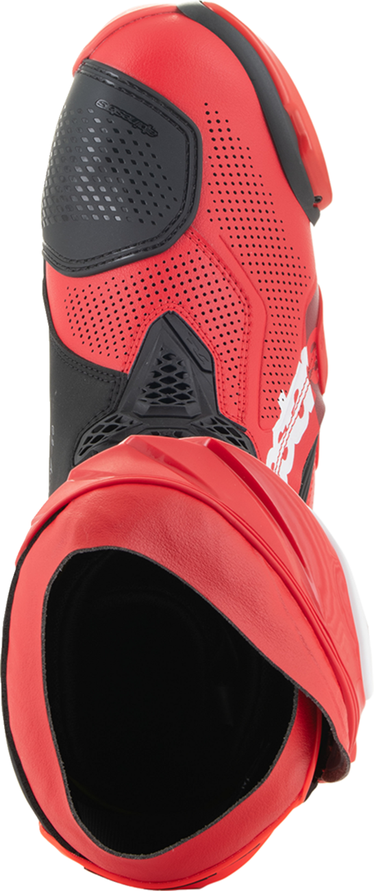 ALPINESTARS Supertech R Vented Boots - Red - US 8 / EU 42 2220121-3029-42