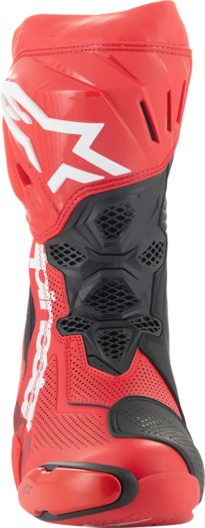 ALPINESTARS Supertech R Vented Boots - Red - US 9 / EU 43 2220121-3029-43