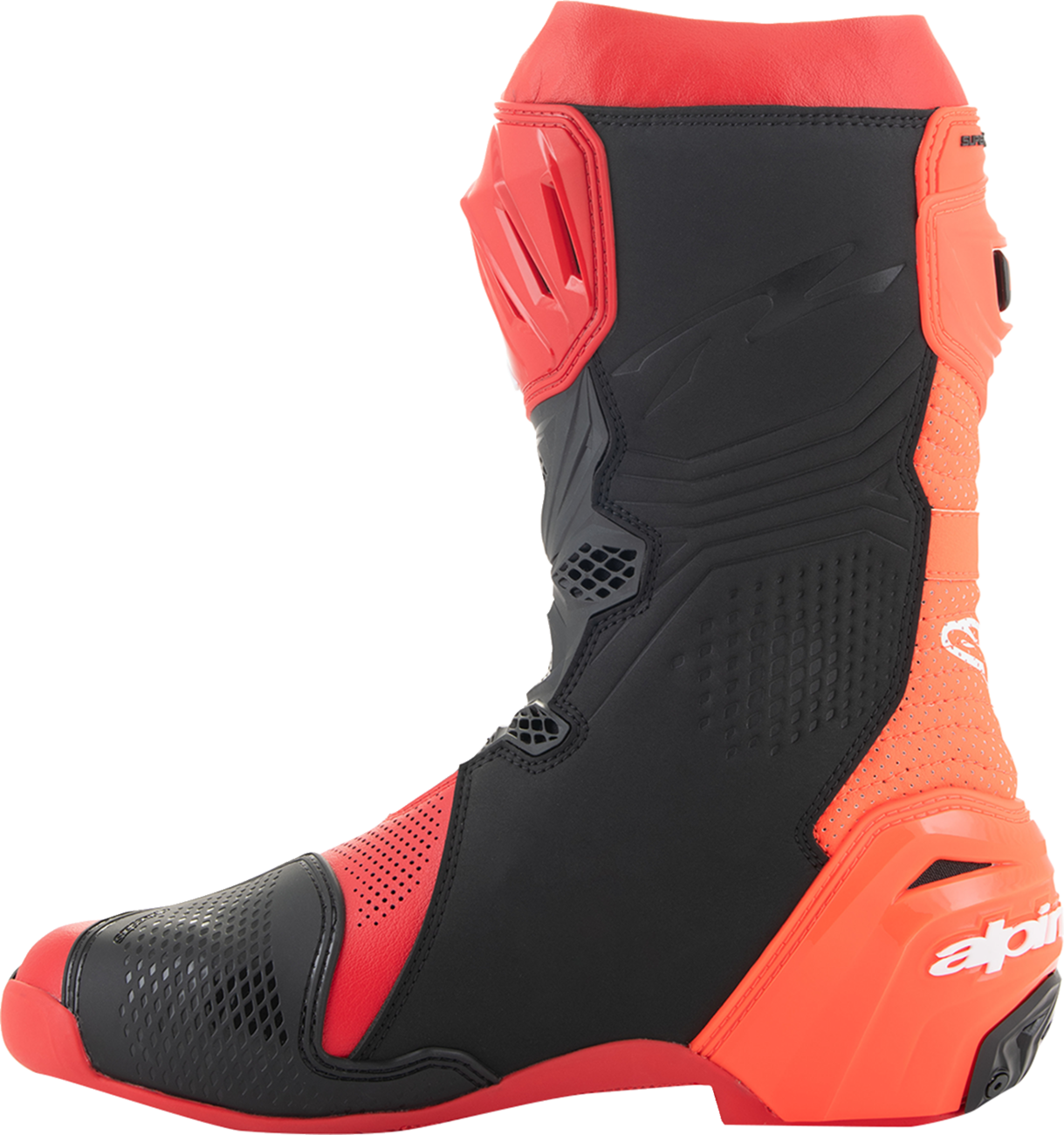 ALPINESTARS Supertech R Vented Boots - Red - US 6.5 / EU 40 2220121-3029-40