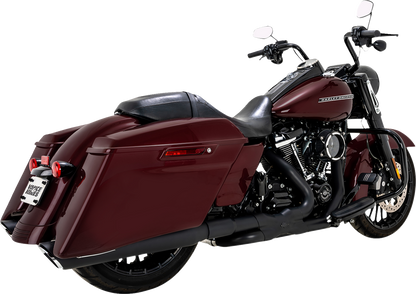 VANCE & HINES Twin Slash Slip-On Muffler - Black 46672